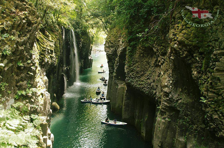 Martvili Martvili canyons Samegrelo Places to visit in Georgia